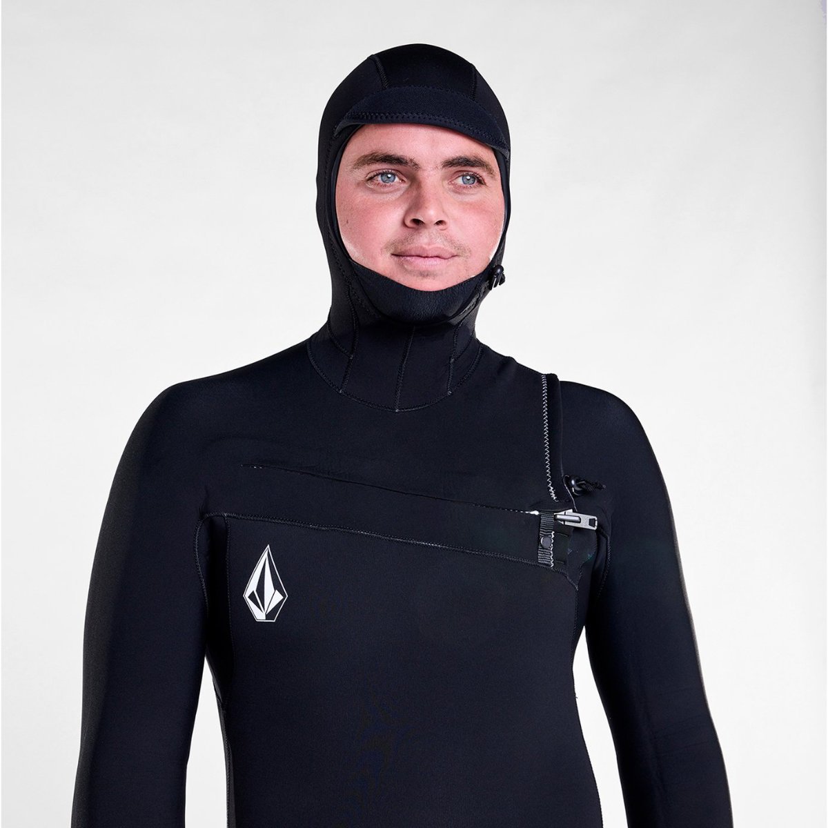 4/3mm Men's Volcom Hood Chest Zip Fullsuit