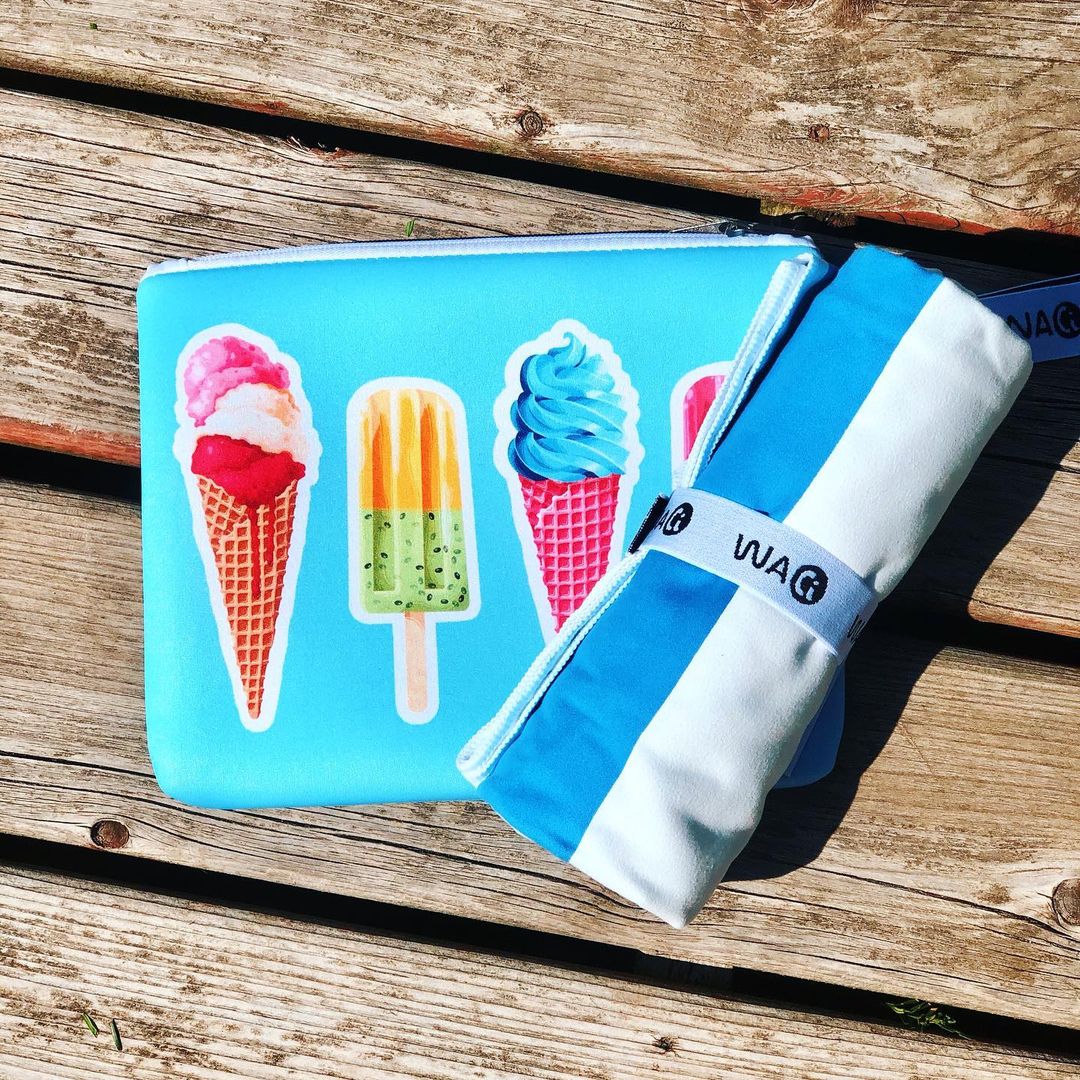 Waci Splashproof Beach Bags - Ice Cream
