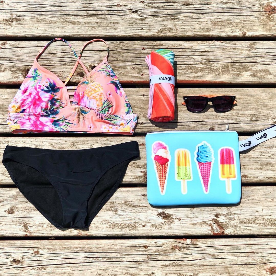 Waci Splashproof Beach Bags - Ice Cream