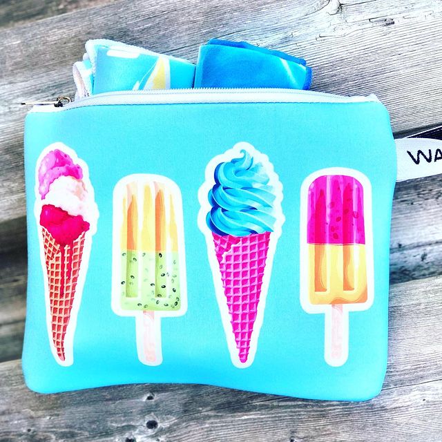 Waci Splashproof Beach Bags - Ice Cream