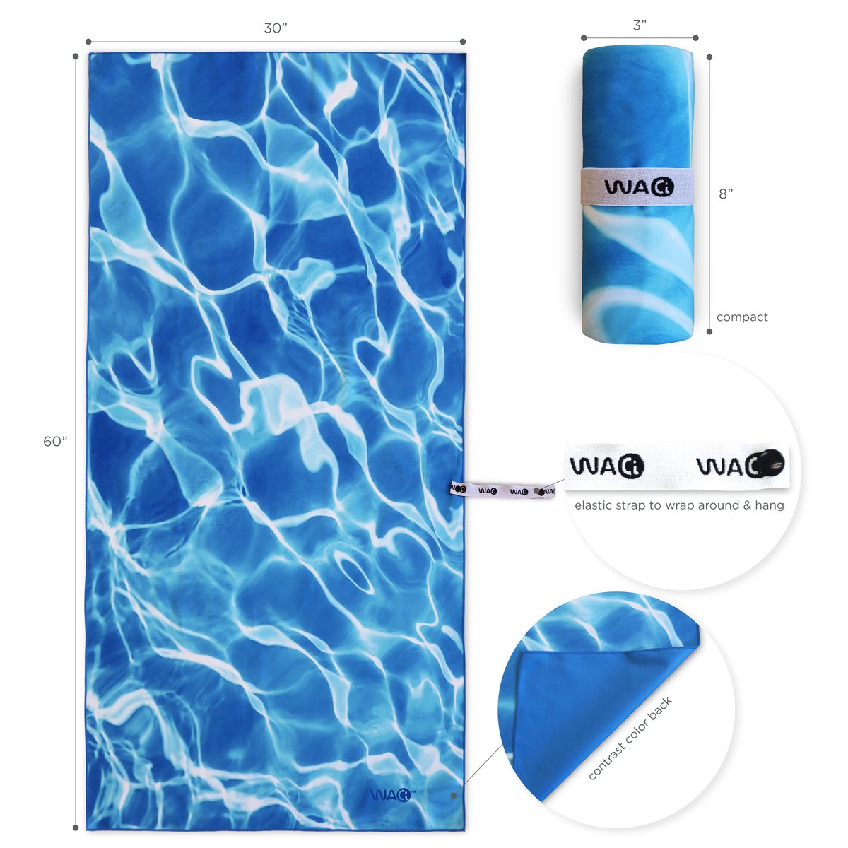 
                  
                    WaCi Beach Towel -  Lady Surf
                  
                