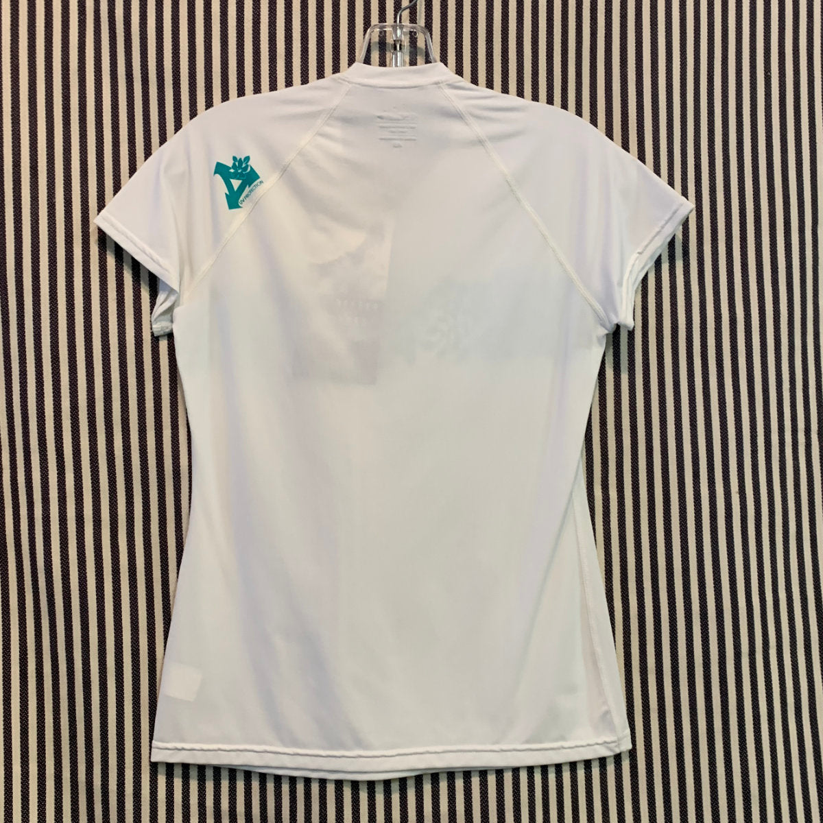 Womens Rashie XCEL Floral Scoop Neck S/S Ventx - White