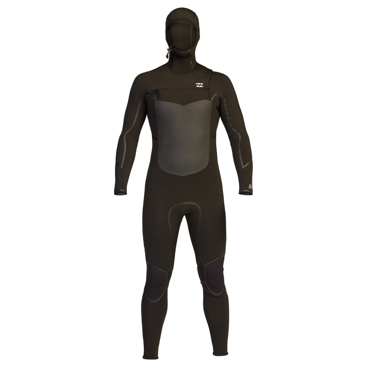 5/4 Mens Billabong Absolute Plus Chest Zip Hooded Full Wetsuit