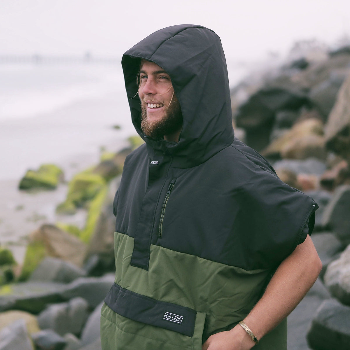 Changing towel - LEUS PONCHO - Apex Eco Poncho - Yosemite
