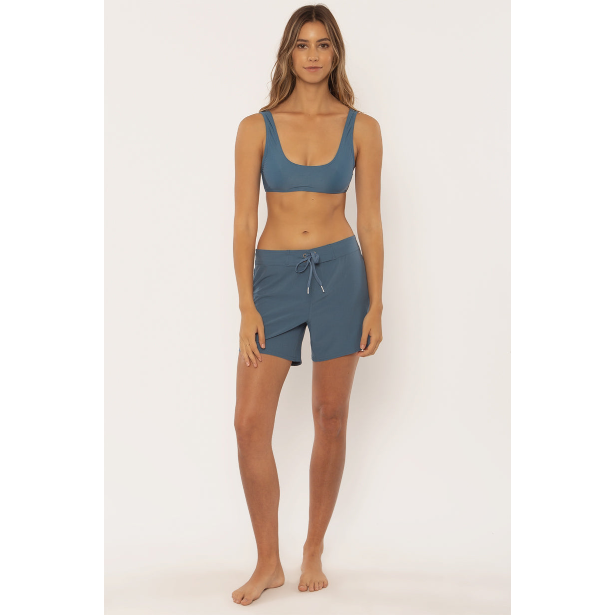 Sisstr - Women's Baja Bliss 5" Boardshort - Coastal Blue