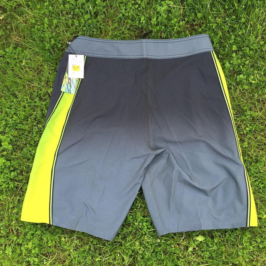 Boardshorts - Lost Black Dart Fade - Yellow - Surf Ontario
