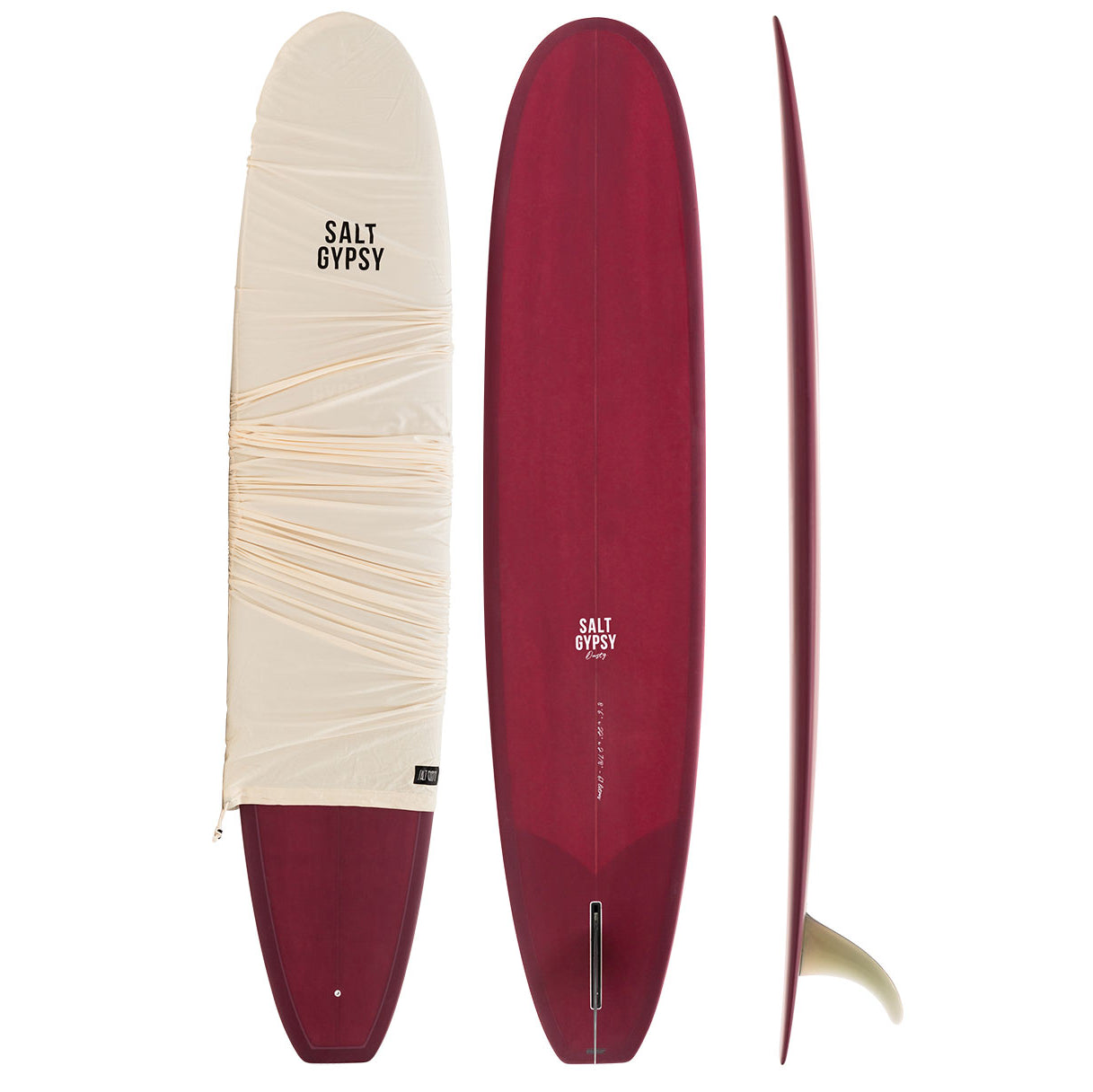 Salt Gypsy Dusty Retro 8'6 Longboard Olive Tint
