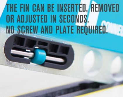 FCS II SUP Touring Fin 9'' Black GF - Surf Ontario