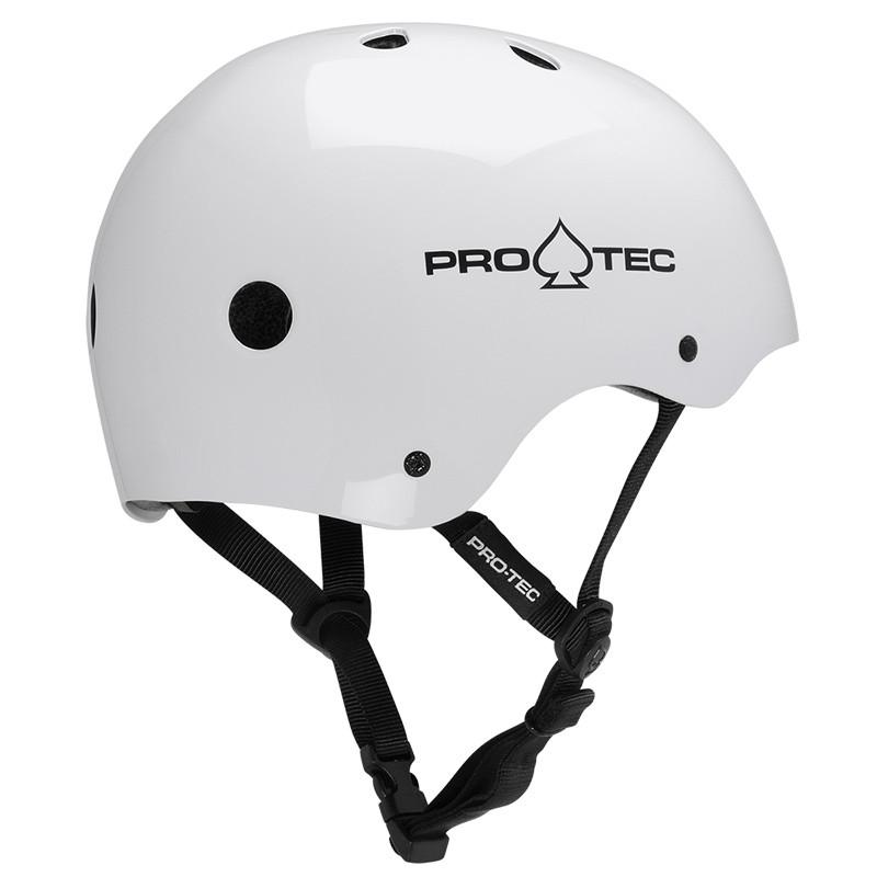 Protective Gear (Skate) - Pro-tec Helmet - Classic Certified Gloss White