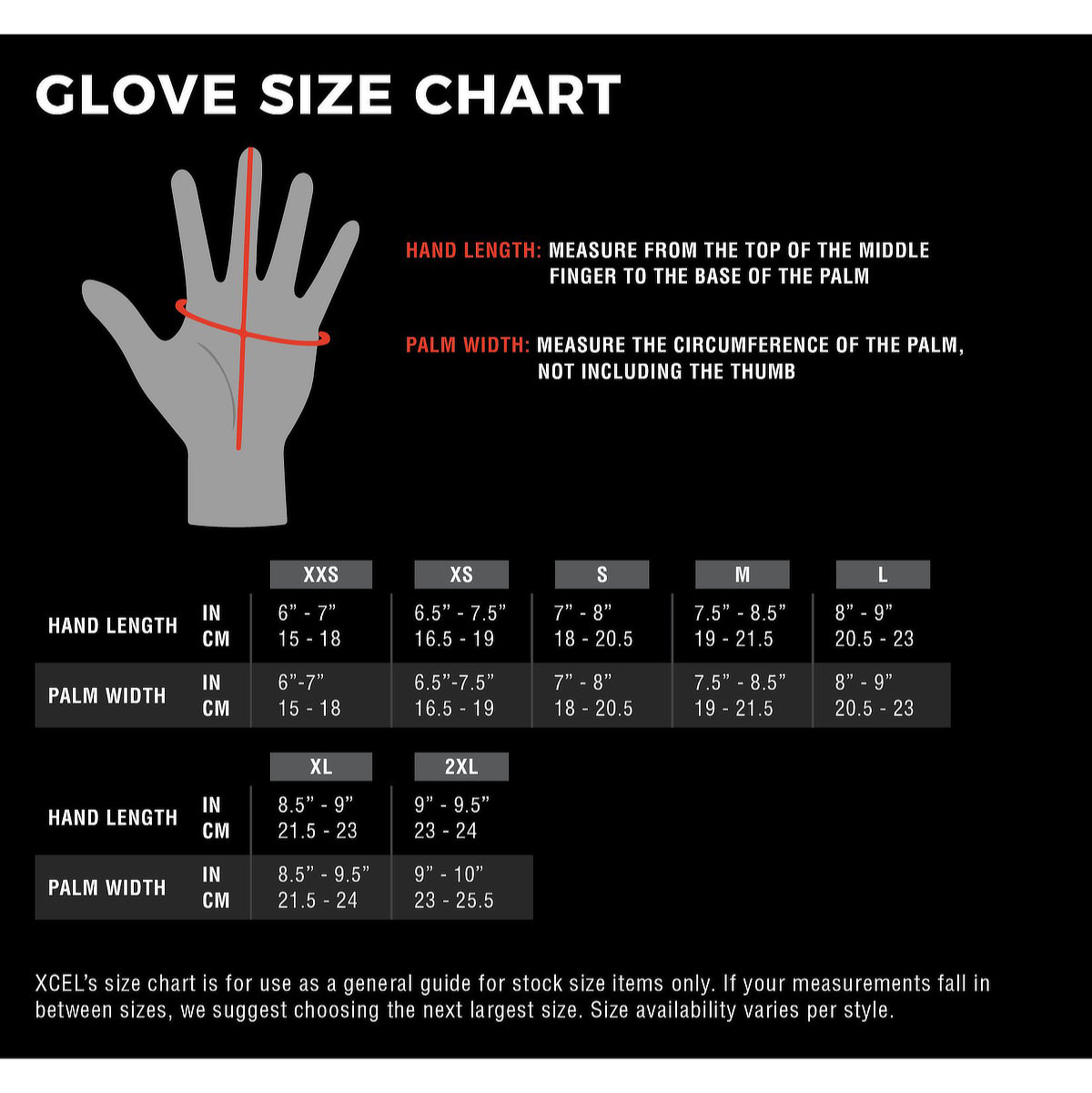 Gloves 7mm XCEL Drylock Mitts