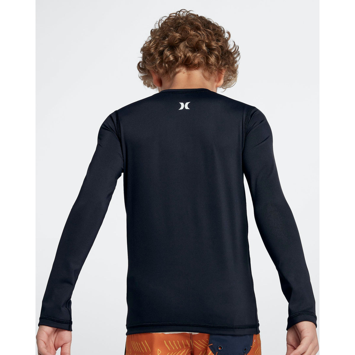 Hurley Youth Rashies: Boys OAO Rash Guard L/S - 010/Black