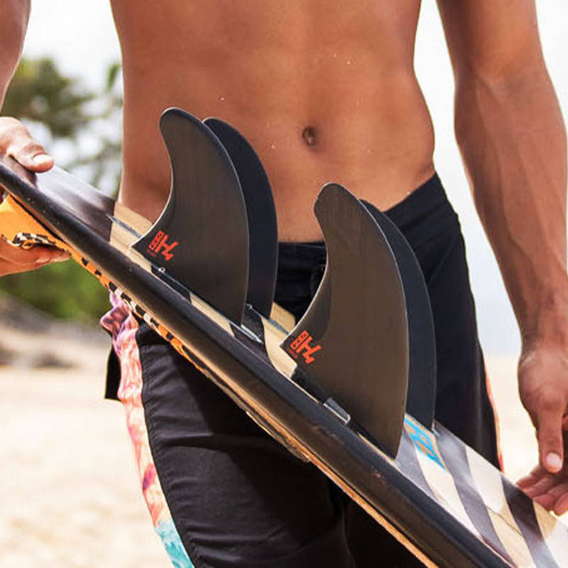 FCS II THRUSTER -  H4 Smoke Tri Fins - Medium