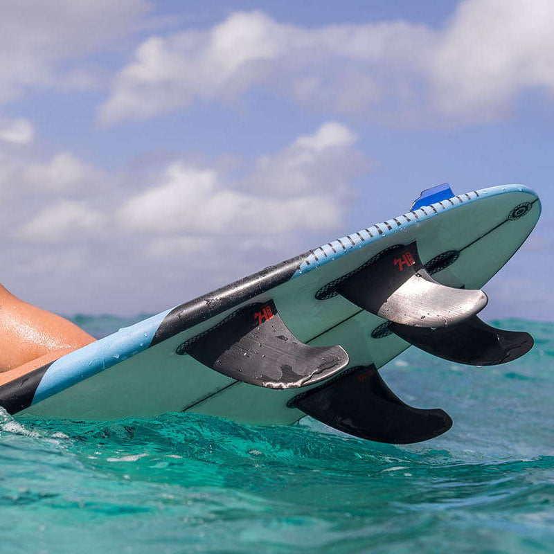 FCS II THRUSTER -  H4 Smoke Tri Fins - Medium