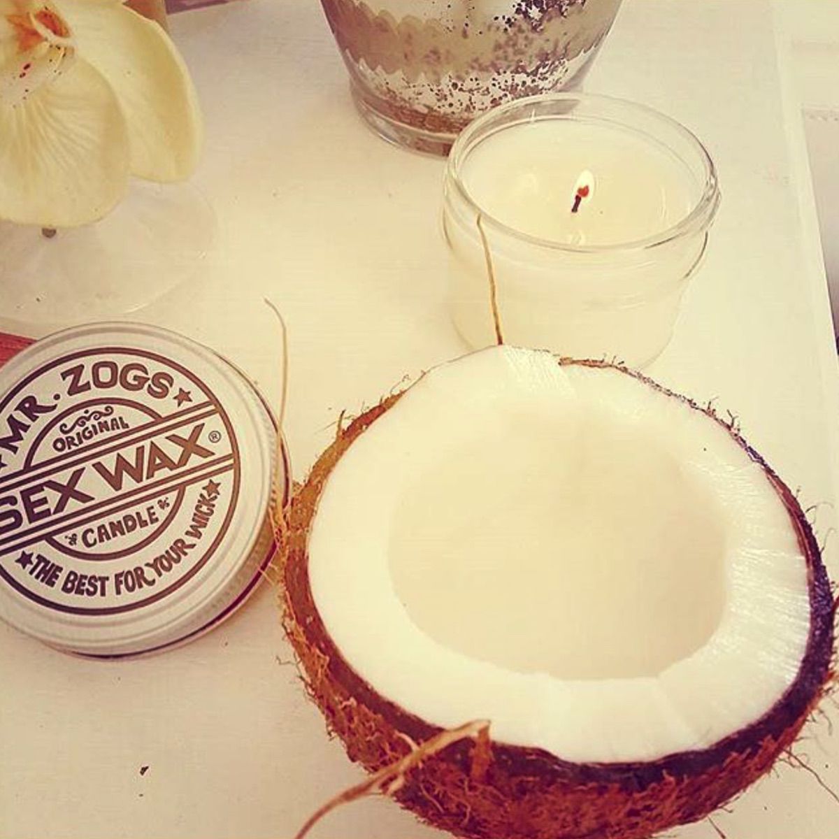 Sex wax Candle
