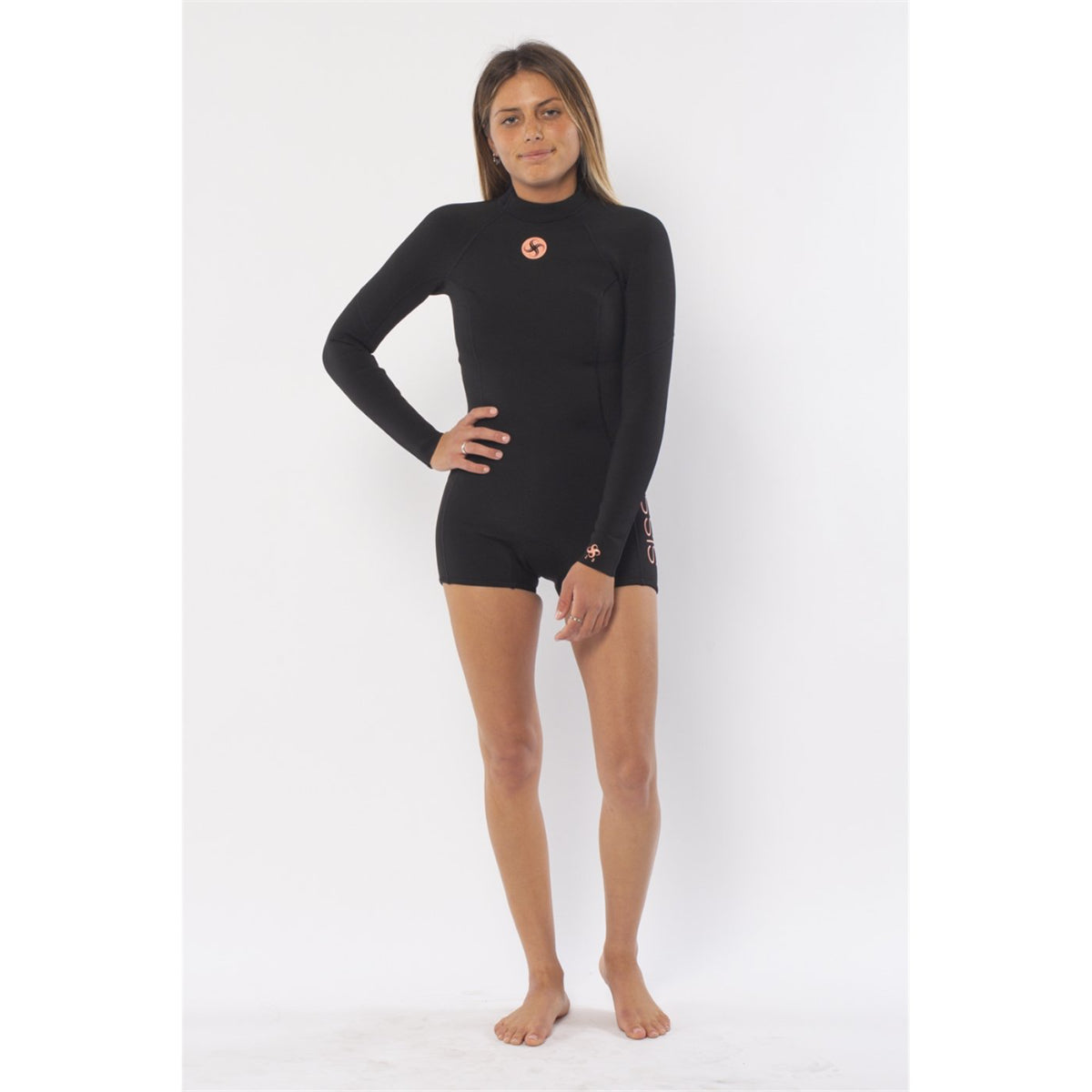 2/2mm SisstrEvolution 7 Seas Long Sleeve Spring Suit - Black