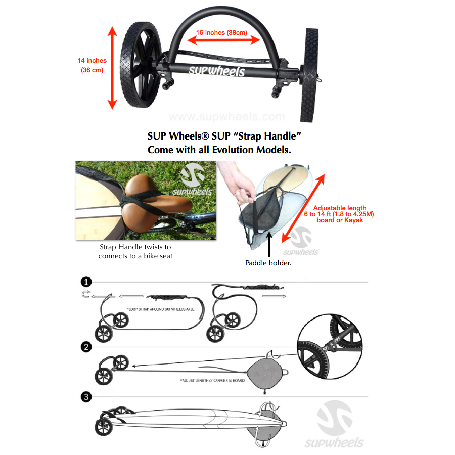 SUP Wheels Evolution (bike) - Surf Ontario