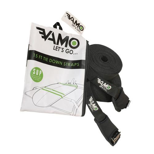 Tie Downs / Straps - Vamo 15' Premium Tie Down Straps