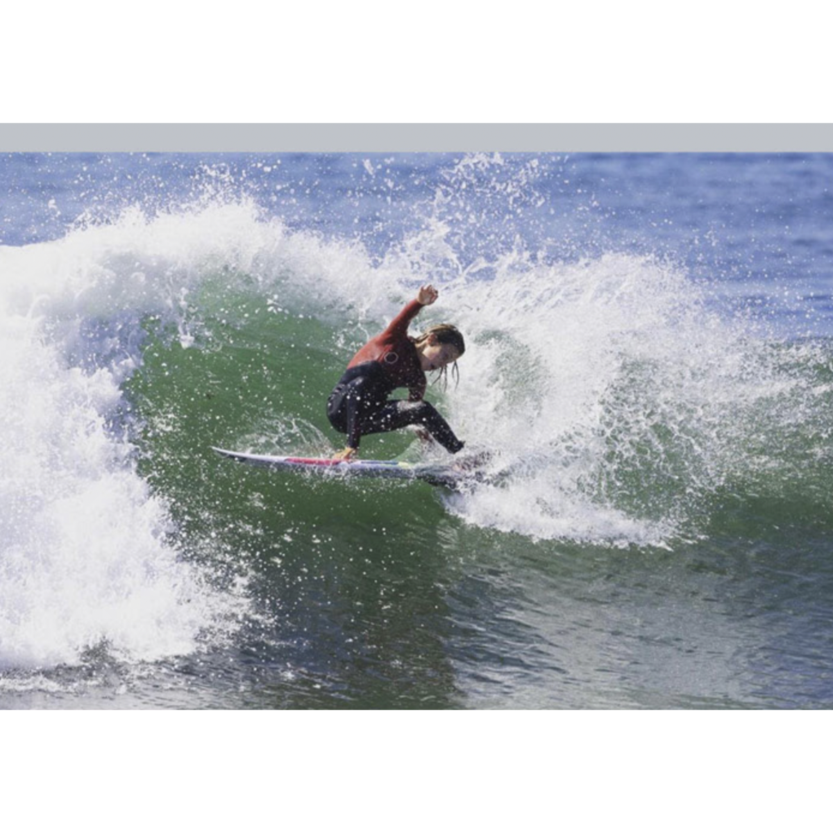 4/3 Youth Vissla 7 Seas Boys Raditude Chest Zip - Gun Metal