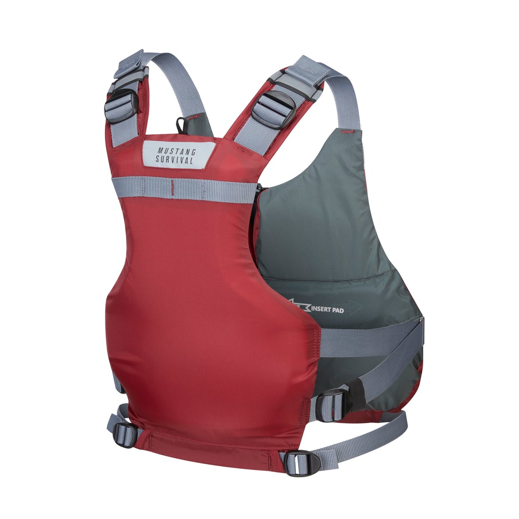 PFD - Mustang Womens Destiny Harmonized Foam Front Zip - Merlot