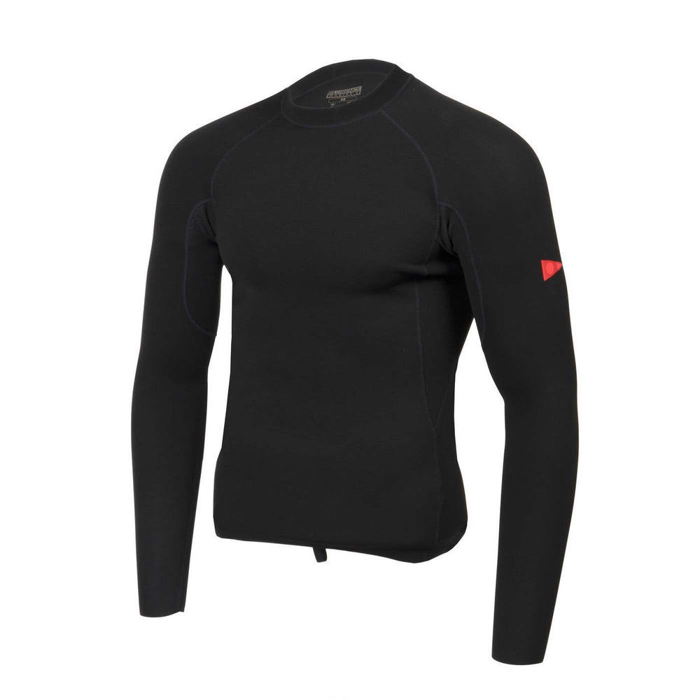 1.5mm Florence Marine X FlatLock Wetsuit Jacket - Black