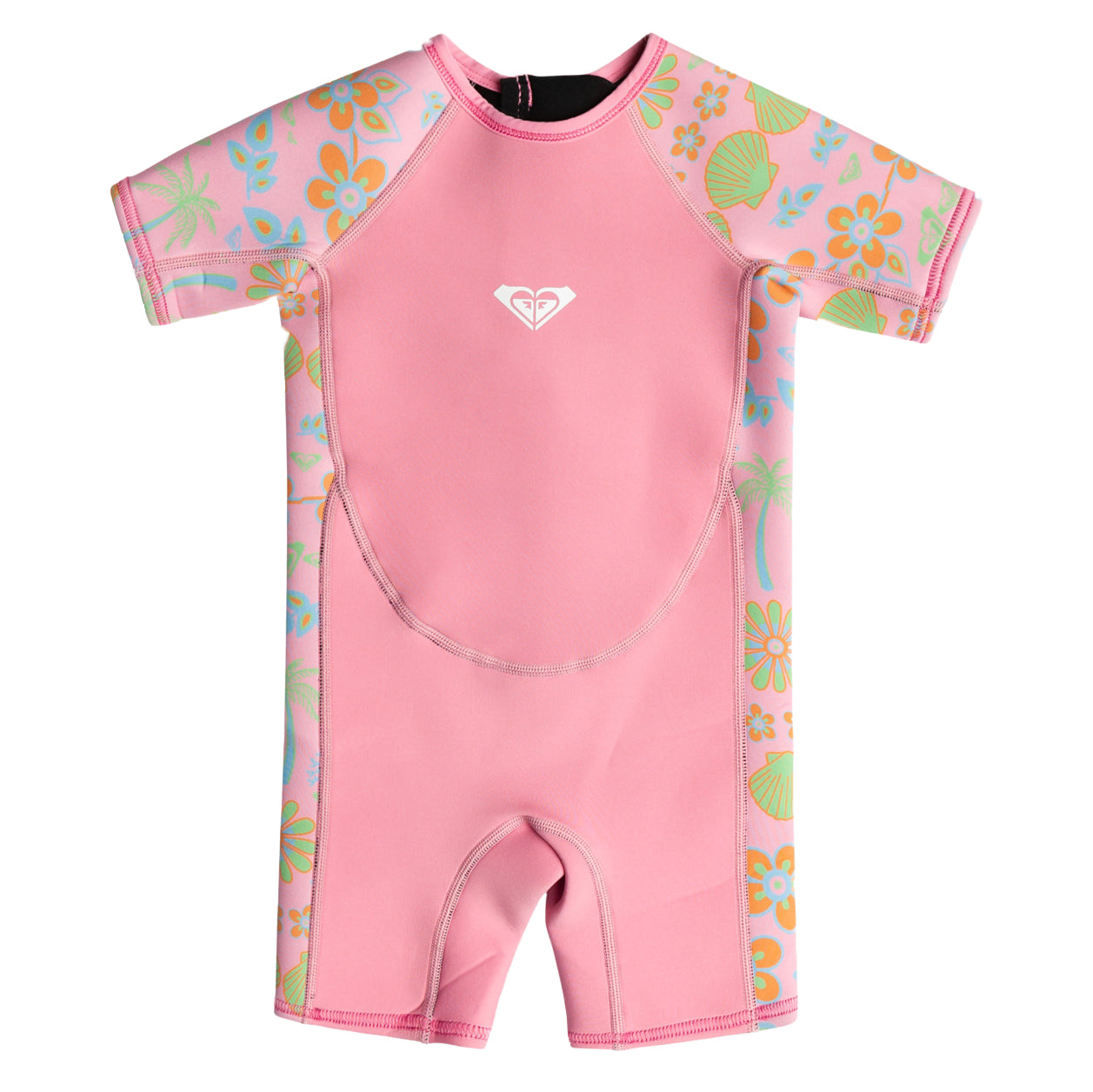 1.5mm Girls Quiksilver Swell Series Short Sleeve Back Zip Springsuit - Surf Ontario