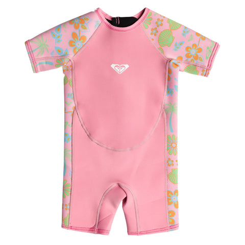 1.5mm Girls Quiksilver Swell Series Short Sleeve Back Zip Springsuit - Surf Ontario