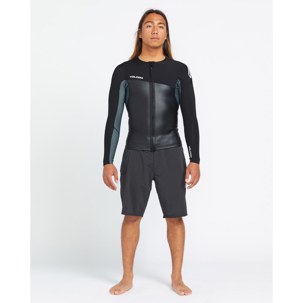 
                  
                    1.5mm Men's Volcom Front Zip Neoprene Jacket - Black - Surf Ontario
                  
                
