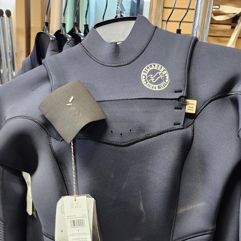 
                  
                    4/3 Women's Billabong Salty Dayz Natural Upcycler GBS Chest Zip Wetsuit
                  
                