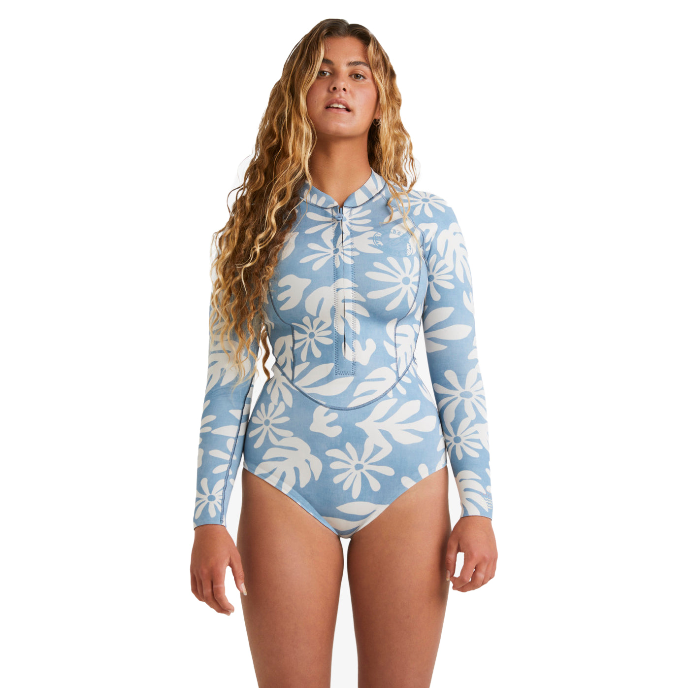 1mm Women’s Billabong Salty Dayz Lite Natural - Front Zip Long Sleeves Springsuit - Surf Ontario