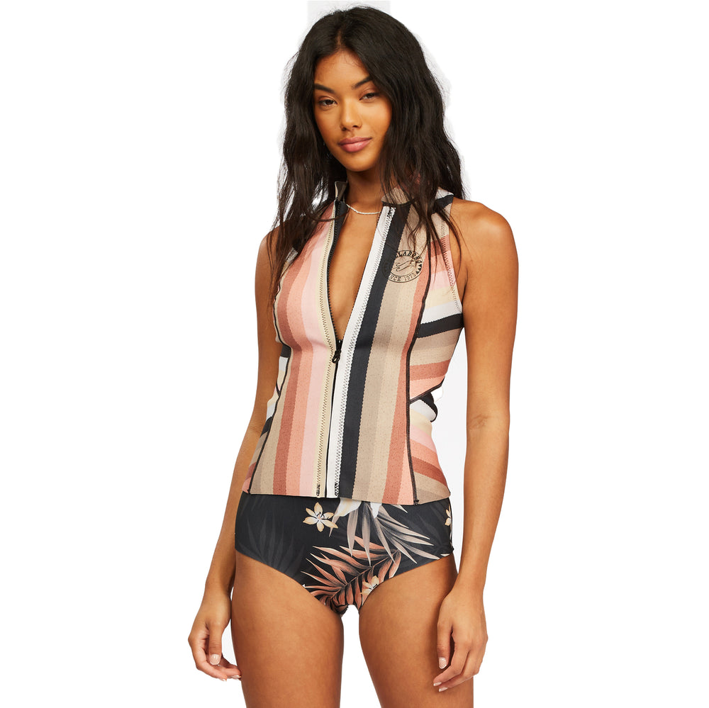1mm Billabong Women Salty Dayz Wetsuit Vest - Serape