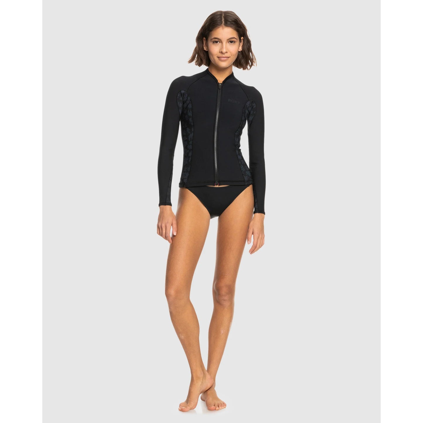 
                  
                    1mm Roxy Swell Series L/S Wetsuit Jacket Top - Blk, Grey Shadow
                  
                