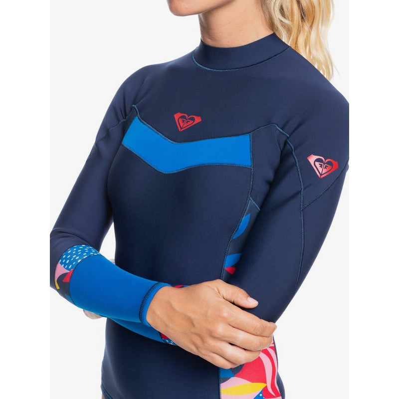
                  
                    1mm Roxy Syncro Jacket Long Sleeve Wetsuit Top Navy Nights/Yacht Blue **1-2 WEEKS 🚚**
                  
                