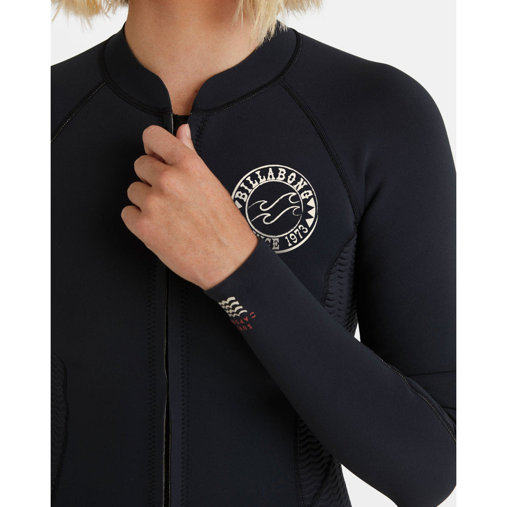 
                  
                    1mm Women's Billabong Peeky Natural Flatlock Jacket - Surf Ontario
                  
                