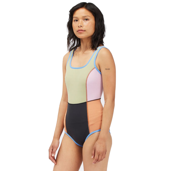 1mm Women's Billabong Reversible Seaker One Piece Springsuit - Paradise Multi