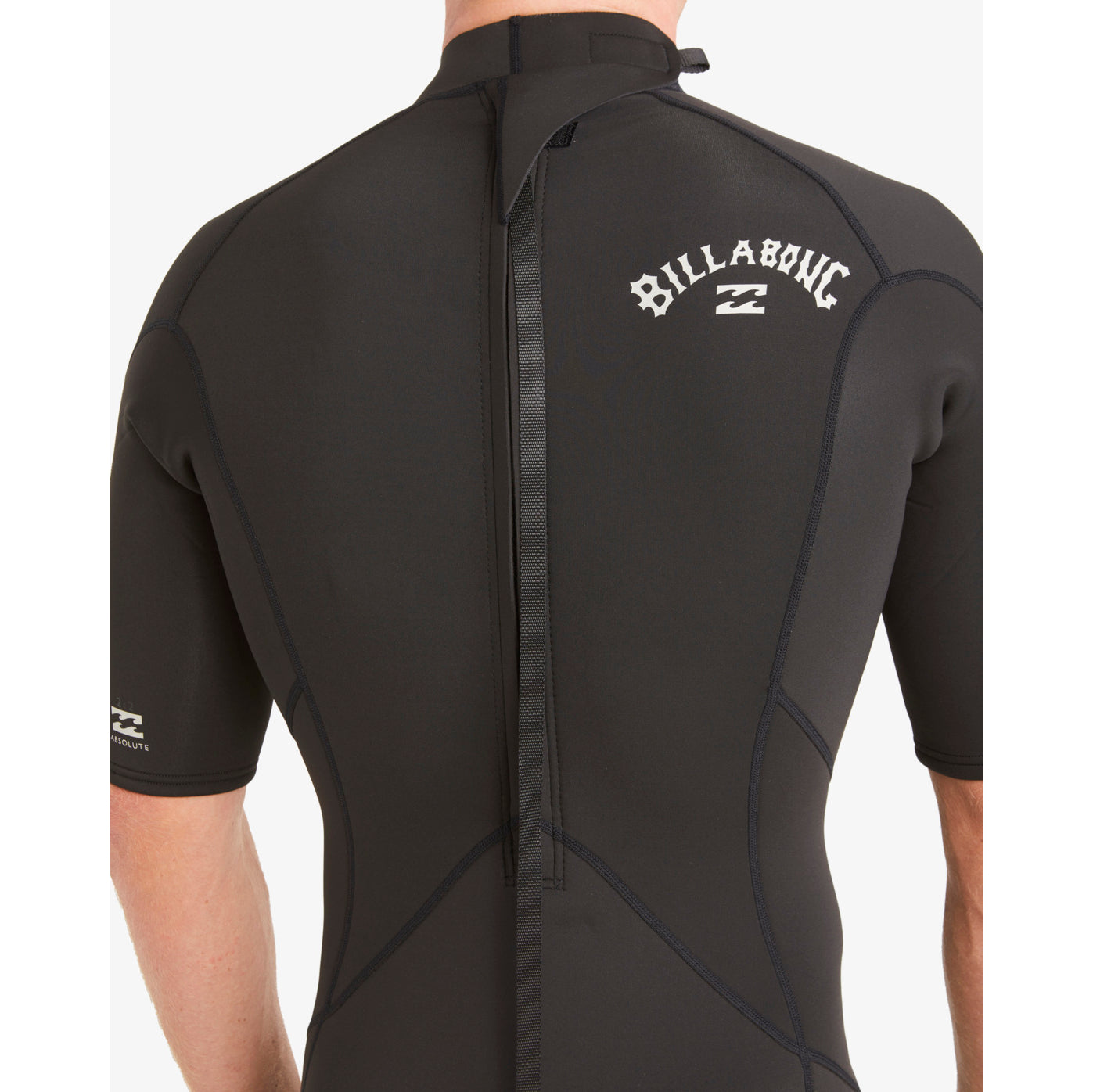 
                  
                    2/2mm Men's Billabong Absolute Back Zip Short Sleeve Springsuit Flatlock ABYW500117
                  
                