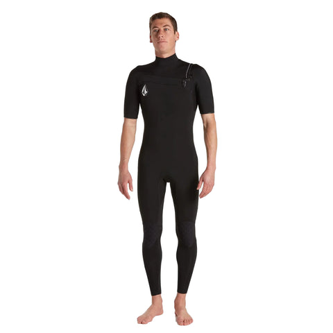 2/2 mm Men's Volcom Modulator short sleeve full length wetsuit Chest Zip - Surf Ontario