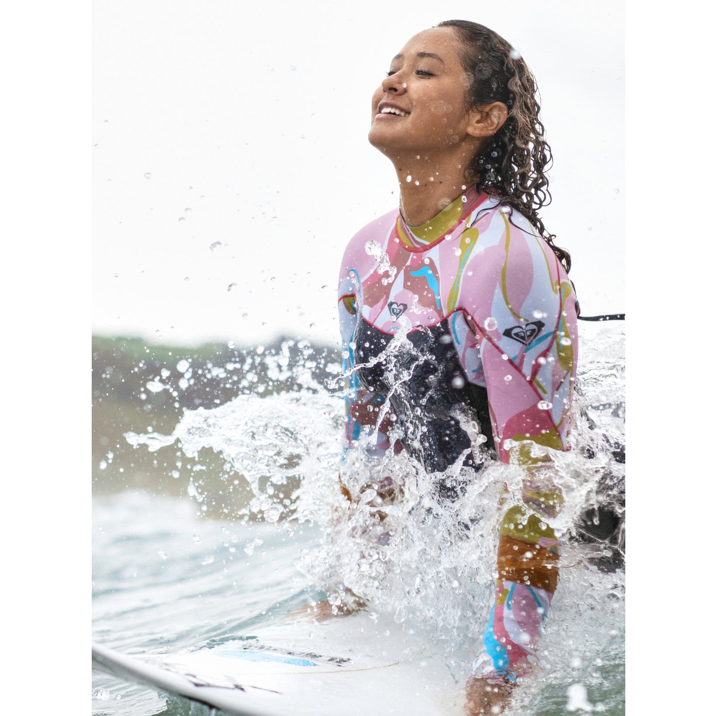 
                  
                    2/2mm Roxy  Syncro Back Zip Springsuit - Jet Gry/Coral Flme/Temple Gold
                  
                