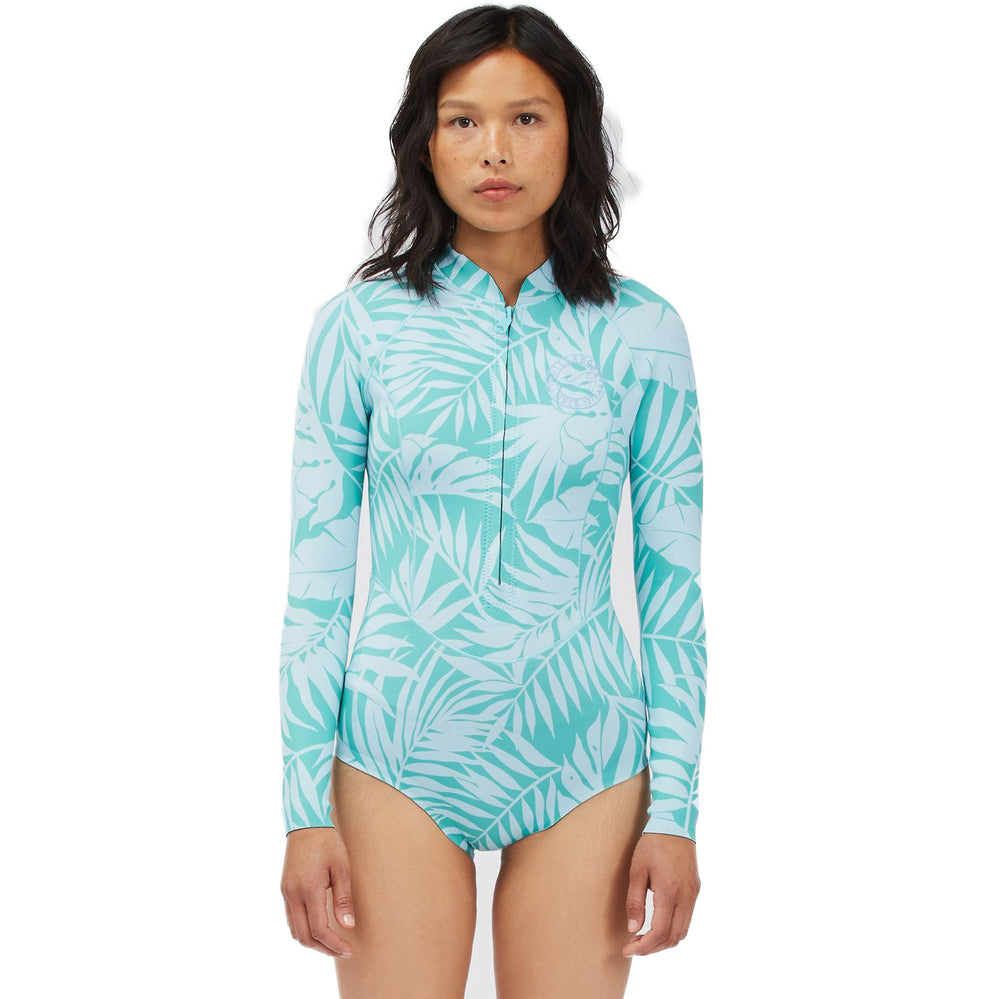 2/2mm Women’s Billabong Salty Daze L/S Blue Palms **1-2 WEEKS 🚚**