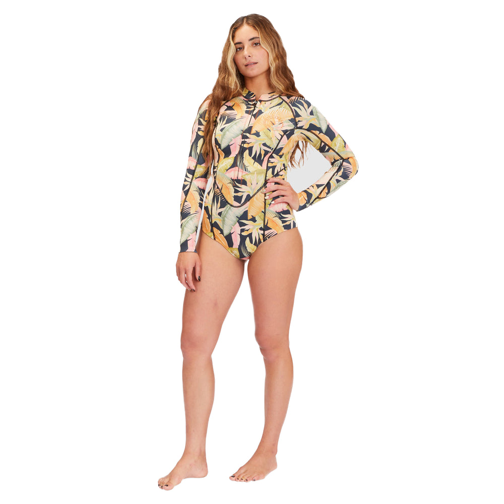 2/2mm Women’s Billabong Salty Daze L/S Spring Jungle Night KYG6