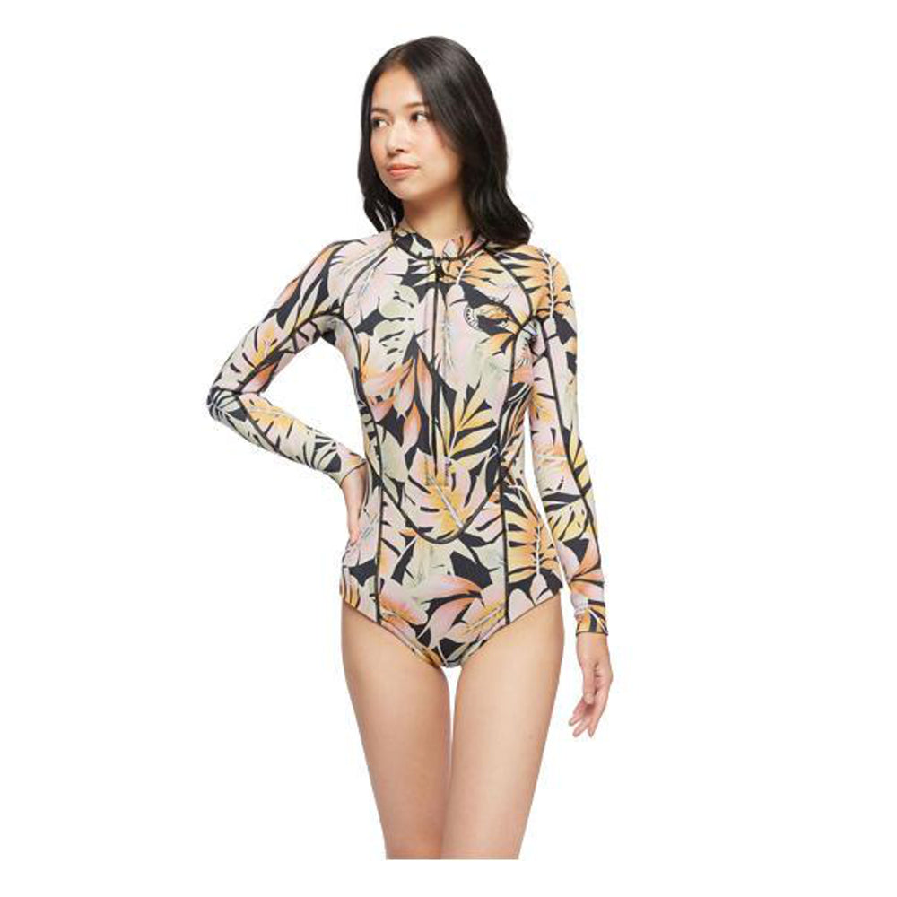 2/2mm Women’s Billabong Salty Daze L/S Spring Paradise Black - KVD6