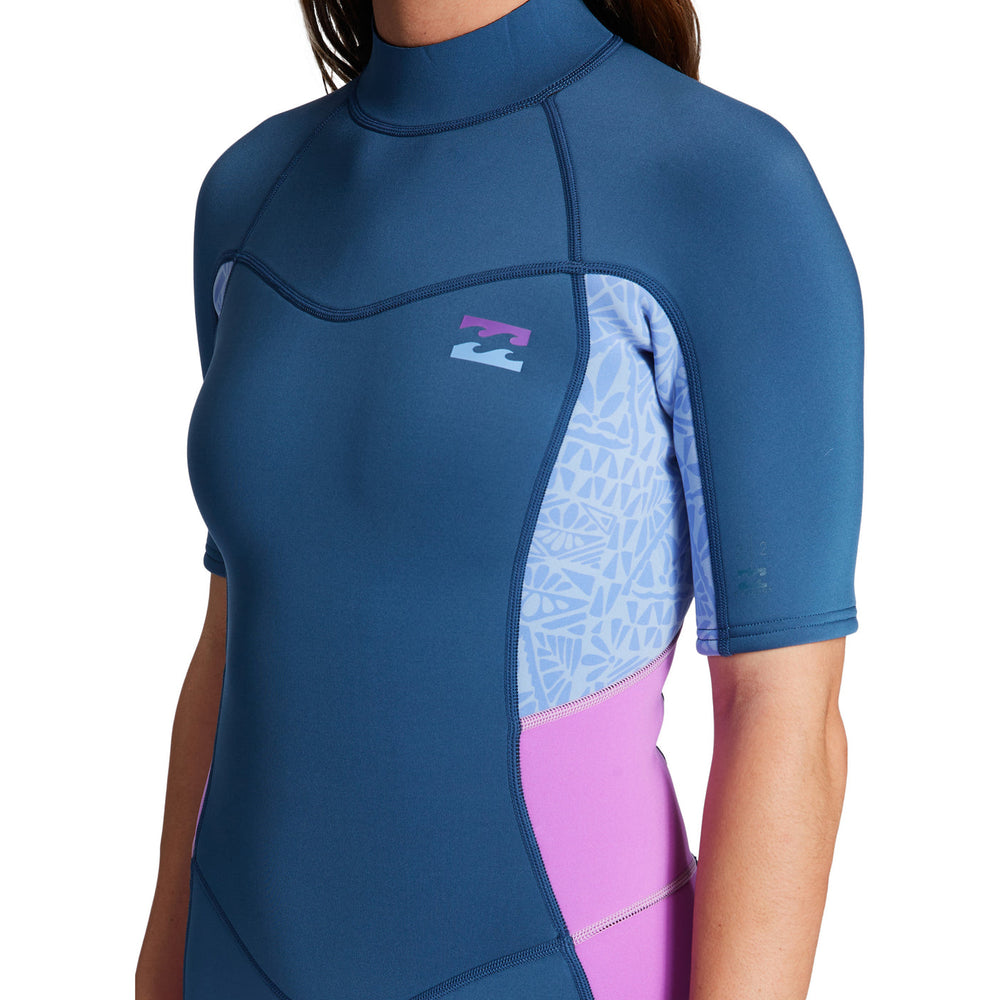 
                  
                    2/2mm Women’s Billabong Synergy Short Sleeve Back Zip Springsuit DPS
                  
                