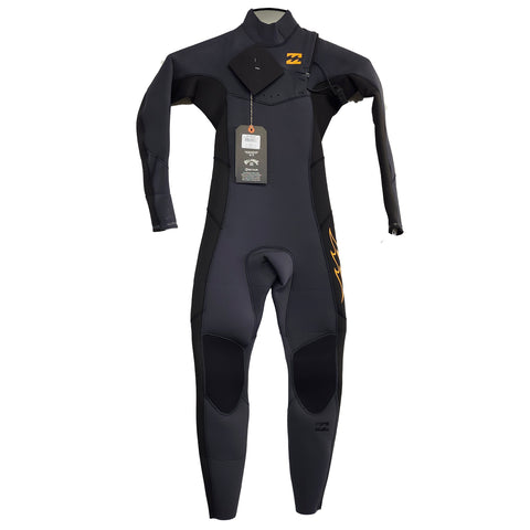 4/3 Boy's Billabong Absolute Chest Zip Wetsuit - Surf Ontario