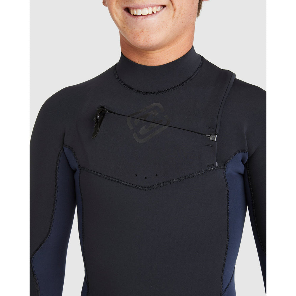
                  
                    3/2 Boy's Billabong Absolute Natural Chest Zip Steamer Wetsuit Dark Navy **1-2 WEEKS 🚚**
                  
                