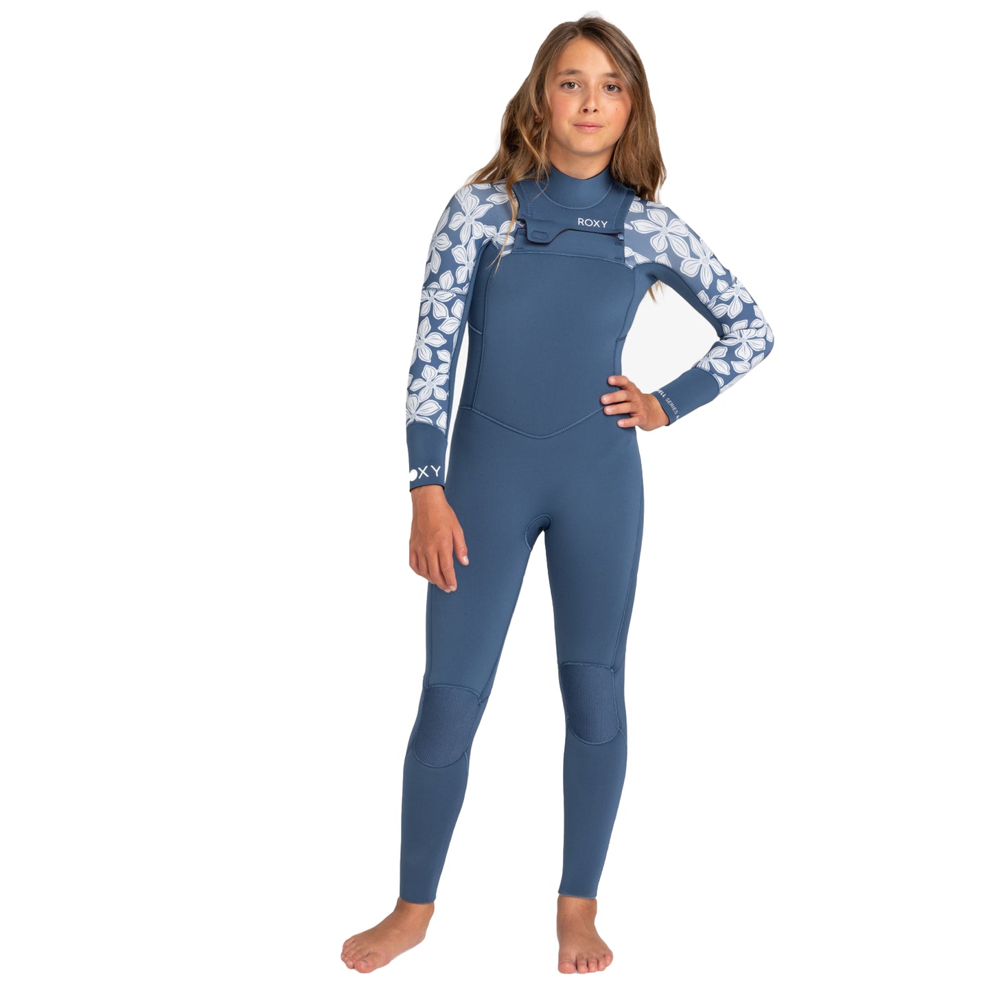 3/2 Girls Roxy Swell Series Chest Zip Wetsuit - Surf Ontario