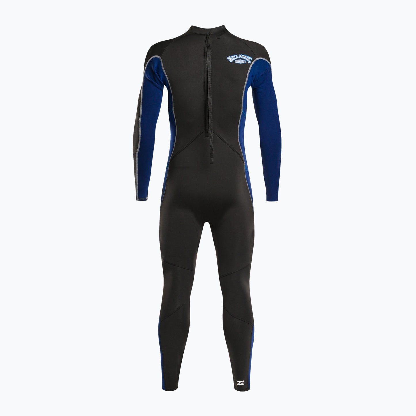 3/2 Men's Billabong Absolute Back Zip Flatlock Full Wetsuit Dark Royal - Surf Ontario