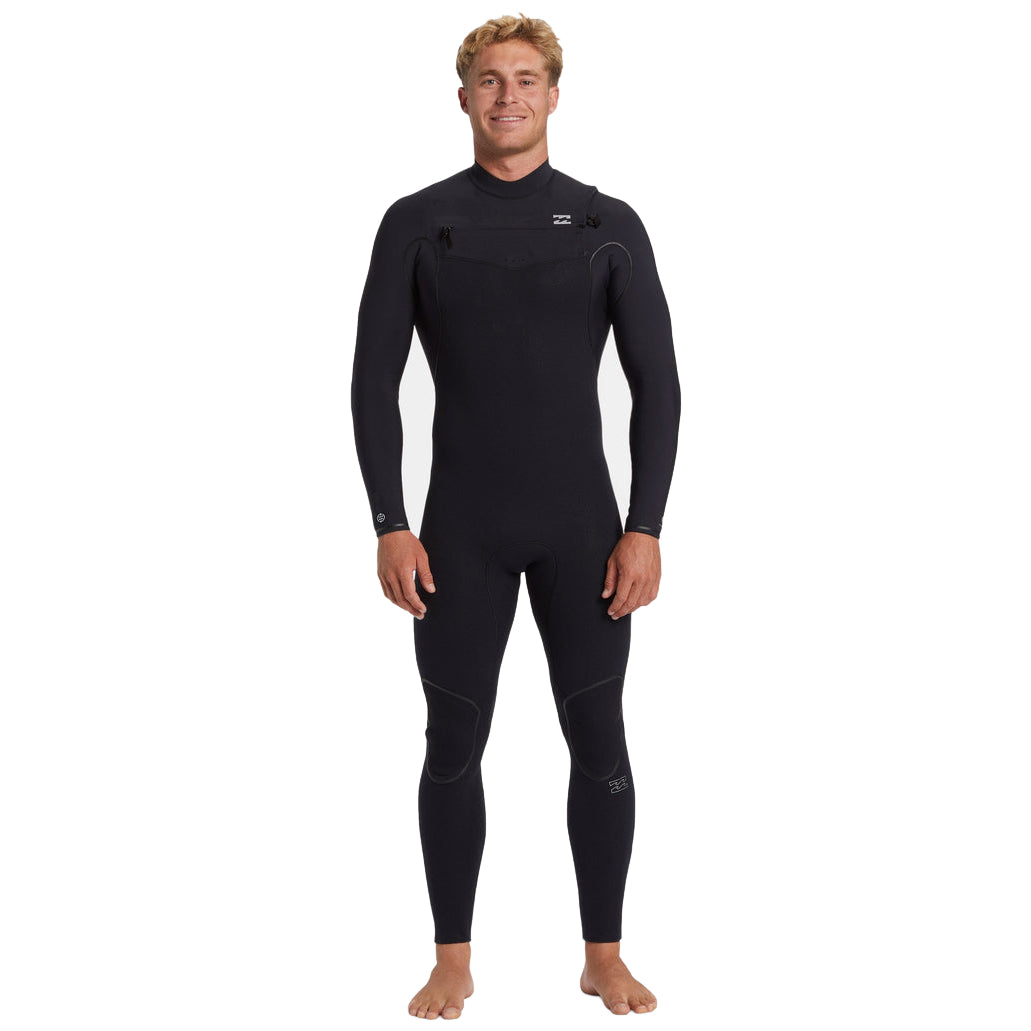 Stay warm, surf harder in our conscious 3/2mm Furnace Airlite chest zip wetsuit. Premium natural rubber, graphene insulation and sealed seams deliver earth-friendly warmth and long-lasting performance. Stylish, durable design for your coldest sessions. Featured here in the Black colorway.
