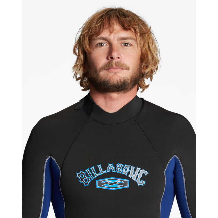 
                  
                    3/2 Mens Billabong Absolute Back Zip Flatlock Full Wetsuit Dark Royal
                  
                