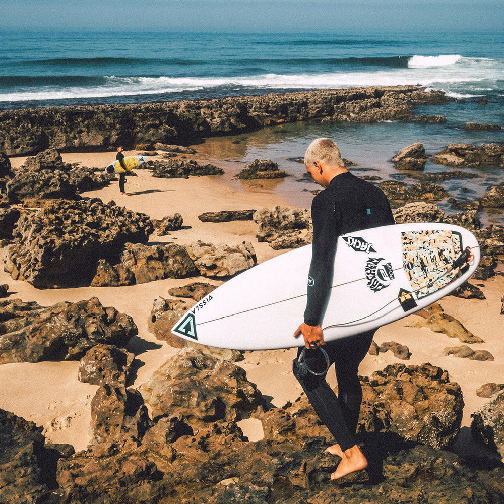 SSZ BEAMS SURF&SK8 3P CHINO 20AWブラックウォッチ 3/2 Mens Vissla SEVEN SEAS FULL Back Zip - Black