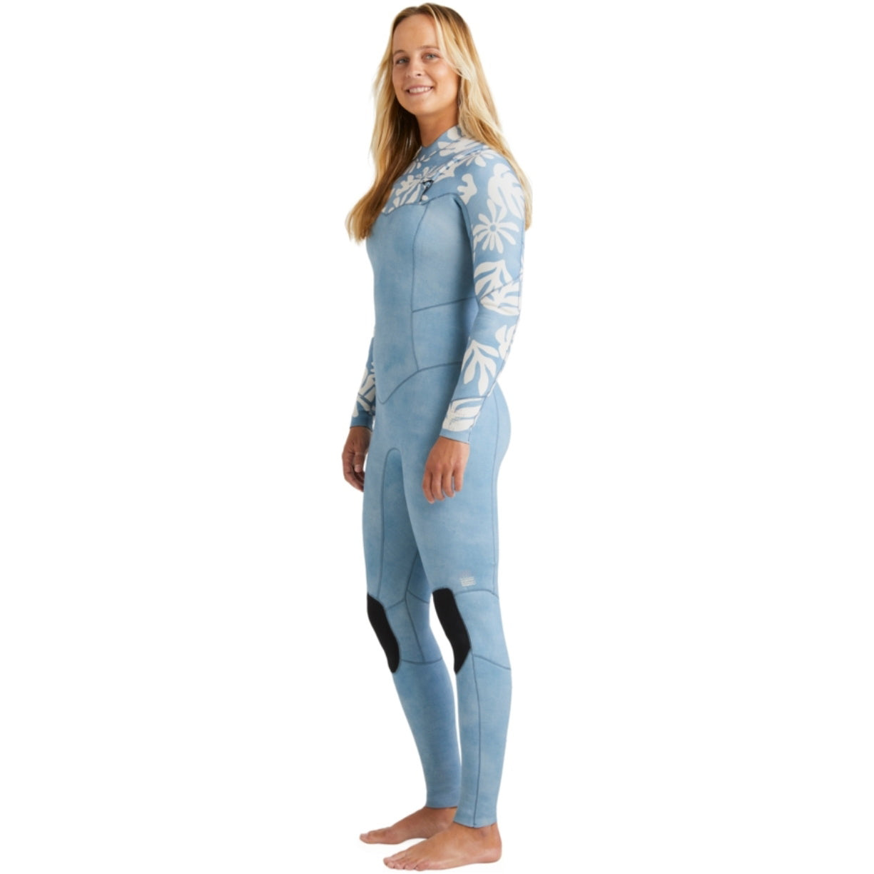 
                  
                    3/2 Girl's Billabong Salty Dayz Natural GBS Chest Zip Wetsuit - Blue Shadow
                  
                