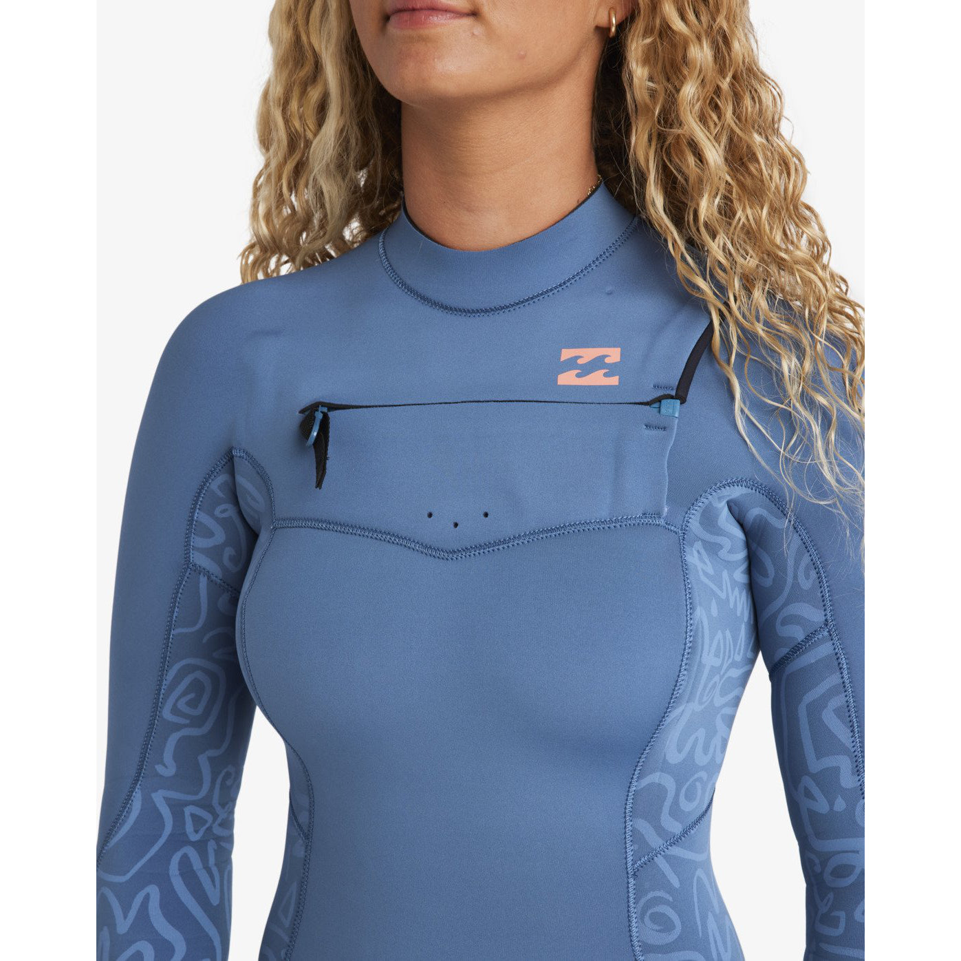 
                  
                    3/2 Women's Billabong Synergy Natural Chest Zip GBS Wetsuit - Tidal Blue - Surf Ontario
                  
                